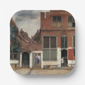 Johannes Vermeer - Little Street Pappteller (Vorderseite)