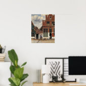 Johannes Vermeer - Little Street Poster (Heimbüro)