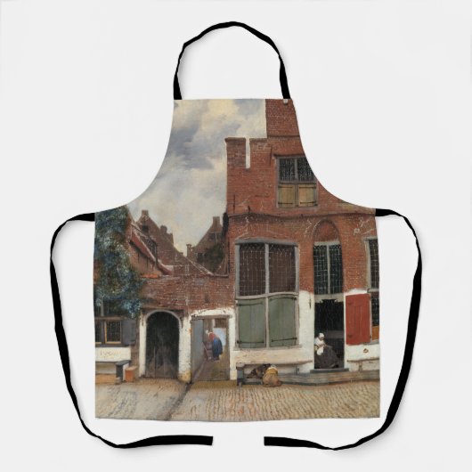 Johannes Vermeer - Little Street Schürze (Vorderseite)