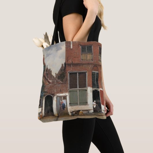 Johannes Vermeer - Little Street Tasche (Von Nahem)