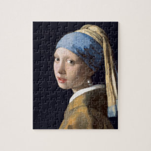 Johannes Vermeer - Mädchen mit dem Perlenohrring Puzzle