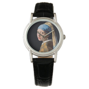 JOHANNES VERMEER - Mädchen mit einem Perlenohrrin Armbanduhr