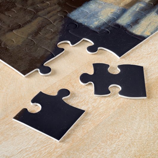 JOHANNES VERMEER - Mädchen mit einem Perlenohrring Puzzle (Seite)