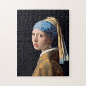 JOHANNES VERMEER - Mädchen mit einem Perlenohrring Puzzle (Vertikal)