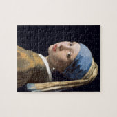 Johannes Vermeer - Mädchen mit einem Puzzle (Horizontal)