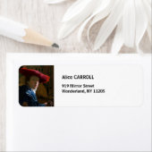 Johannes Vermeer - Mädchen mit einem Red Hat (Insitu)