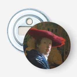Johannes Vermeer - Mädchen mit einem Red Hat Flaschenöffner