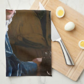 Johannes Vermeer - Mädchen mit einem Red Hat Geschirrtuch (Viertel Falte)