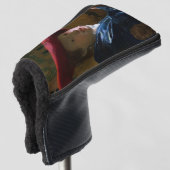 Johannes Vermeer - Mädchen mit einem Red Hat Golf Headcover (3/4 Vorderseite)