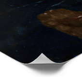 Johannes Vermeer - Mädchen mit einem Red Hat Poster (Ecke)