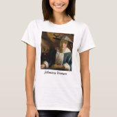 Johannes Vermeer - Mädchen mit Flute T-Shirt (Vorderseite)