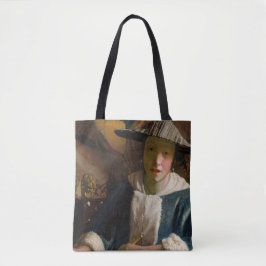 Johannes Vermeer - Mädchen mit Flute Tasche