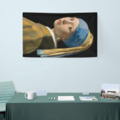 Johannes Vermeer - Mädchen mit Perlenohrring Banner (Messeveranstaltung)