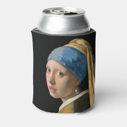 Johannes Vermeer - Mädchen mit Perlenohrring Dosenkühler (Kanne Rückseite)