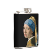 Johannes Vermeer - Mädchen mit Perlenohrring Flachmann (Rechts)