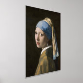 Johannes Vermeer, Mädchen mit Perlenohrring Foliendrucke (Ablage )