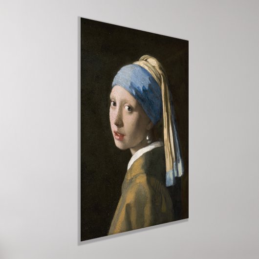 Johannes Vermeer, Mädchen mit Perlenohrring Foliendrucke (Ablage )