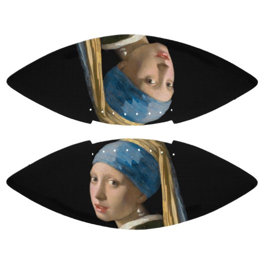 Johannes Vermeer - Mädchen mit Perlenohrring Football (Paneele)