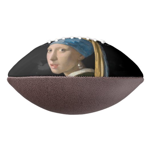 Johannes Vermeer - Mädchen mit Perlenohrring Football (Gedreht 90)