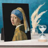 Johannes Vermeer - Mädchen mit Perlenohrring Fotoplatte (Seite)
