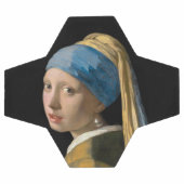 Johannes Vermeer - Mädchen mit Perlenohrring Fußball (Flach)