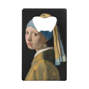Johannes Vermeer - Mädchen mit Perlenohrring Geldbeutel Flaschenöffner