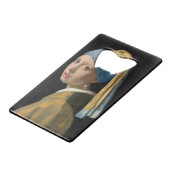 Johannes Vermeer - Mädchen mit Perlenohrring Geldbeutel Flaschenöffner (Vorderseite Schrägansicht)