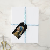 Johannes Vermeer - Mädchen mit Perlenohrring Geschenkanhänger (Mit Garn)