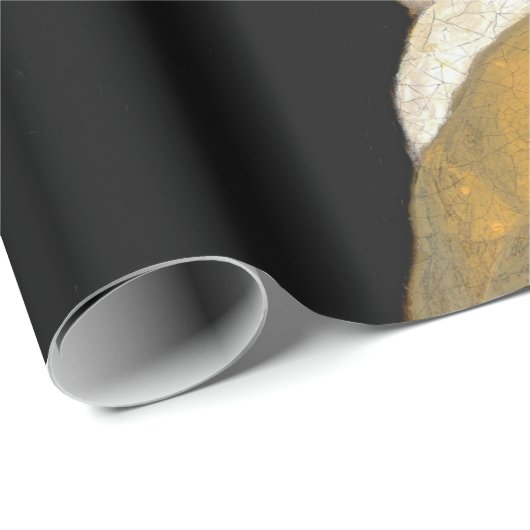 Johannes Vermeer - Mädchen mit Perlenohrring Geschenkpapier (Rolleneckpunkt)