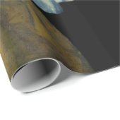 Johannes Vermeer - Mädchen mit Perlenohrring Geschenkpapier (Rolleneckpunkt)