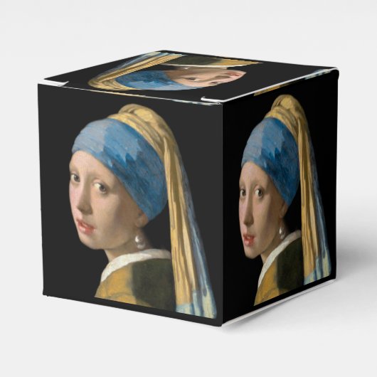 Johannes Vermeer - Mädchen mit Perlenohrring Geschenkschachtel (Vorderseite)
