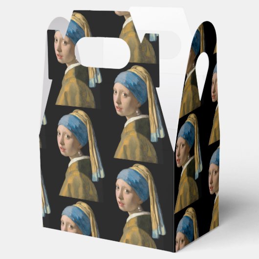Johannes Vermeer - Mädchen mit Perlenohrring Geschenkschachtel (Geöffnet)