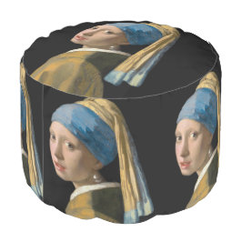 Johannes Vermeer - Mädchen mit Perlenohrring Hocker