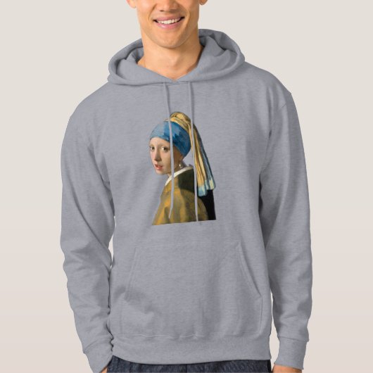 Johannes Vermeer - Mädchen mit Perlenohrring Hoodie (Vorderseite)