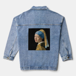 Johannes Vermeer - Mädchen mit Perlenohrring Jeansjacke