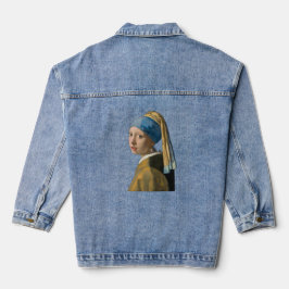 Johannes Vermeer - Mädchen mit Perlenohrring Jeansjacke
