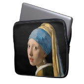 Johannes Vermeer - Mädchen mit Perlenohrring Laptopschutzhülle (Vorderseite Links)
