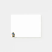 Johannes Vermeer - Mädchen mit Perlenohrring Post-it Klebezettel (Vorderseite)