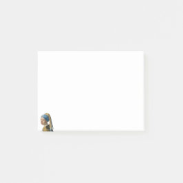 Johannes Vermeer - Mädchen mit Perlenohrring Post-it Klebezettel