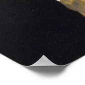 Johannes Vermeer - Mädchen mit Perlenohrring Poster (Ecke)