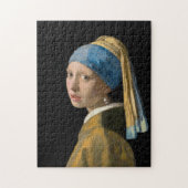 Johannes Vermeer - Mädchen mit Perlenohrring Puzzle (Vertikal)