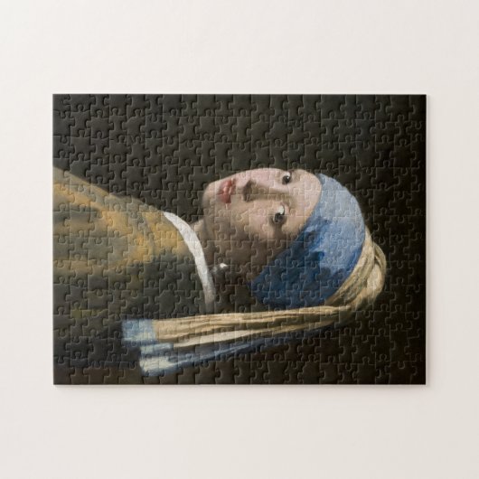 Johannes Vermeer, Mädchen mit Perlenohrring Puzzle (Horizontal)