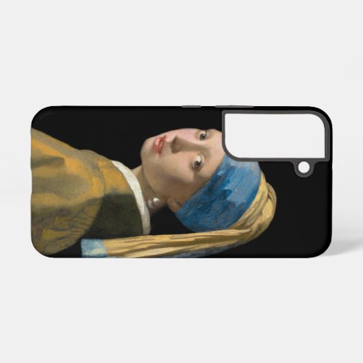 Johannes Vermeer - Mädchen mit Perlenohrring Samsung Galaxy Hülle (Rückseite (Horizontal))