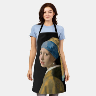 Johannes Vermeer - Mädchen mit Perlenohrring Schürze