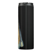 Johannes Vermeer - Mädchen mit Perlenohrring Thermosbecher (Rückseite)