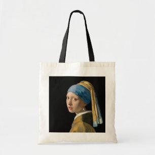 Johannes Vermeer - Mädchen mit Perlenohrring Tragetasche