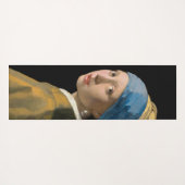 Johannes Vermeer - Mädchen mit Perlenohrring Yogamatte (Rückseite (Horizontal))