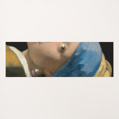 Johannes Vermeer - Mädchen mit Perlenohrring Yogamatte (Rückseite (Horizontal))