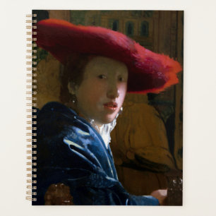 Johannes Vermeer - Mädchen mit rotem Hut Planer