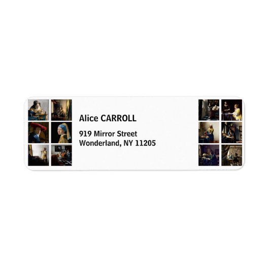 Johannes Vermeer - Masterpiece Grid (Vorne)